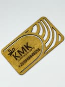 Business Cards — Wooden Wave Die-Cut