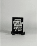 Gift Card — For Awesome Team With Stand
