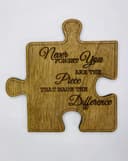 Gift Card — Missing Puzzle Without Stand